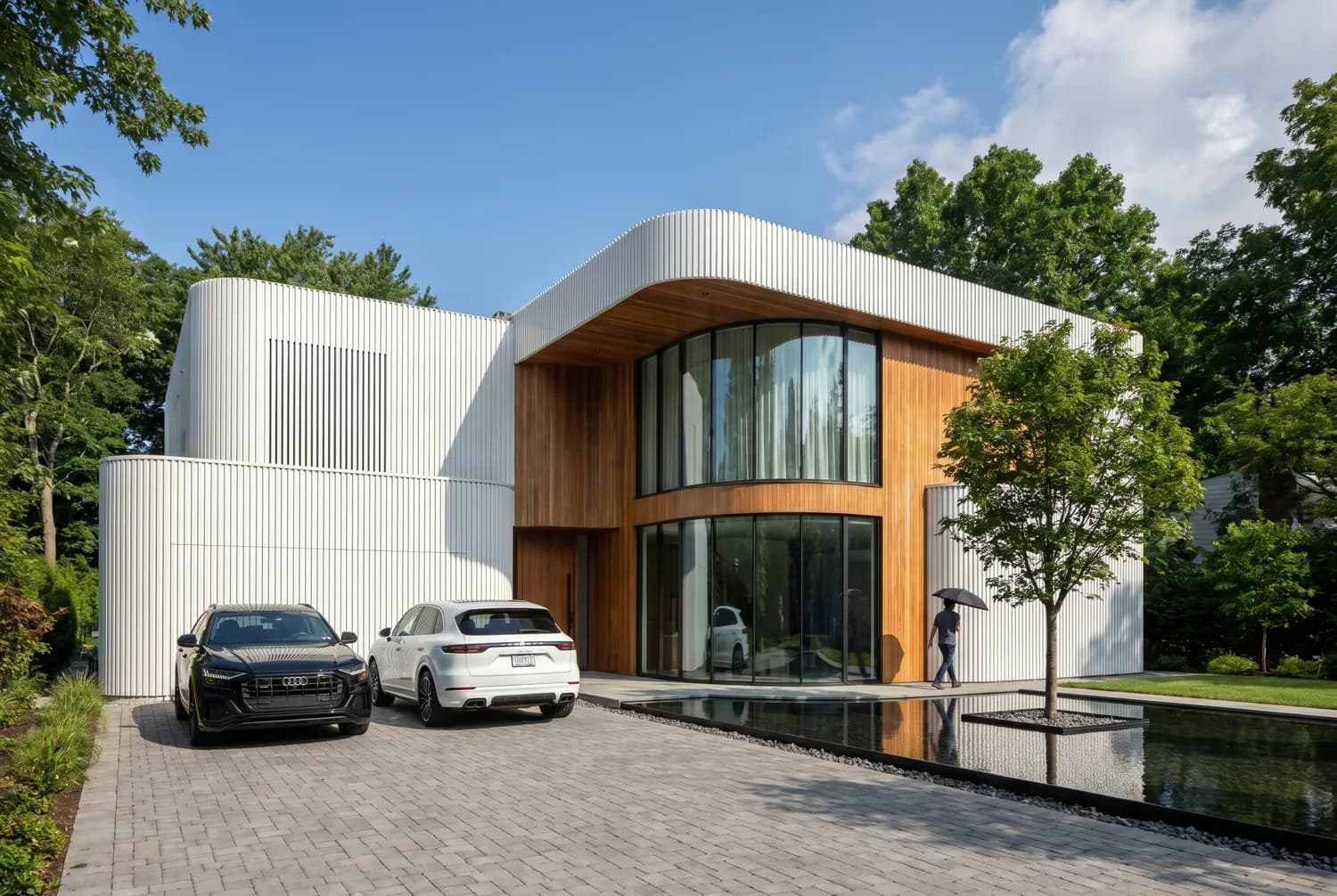 Nieuwbouwwoning ontworpen door Molen Architects