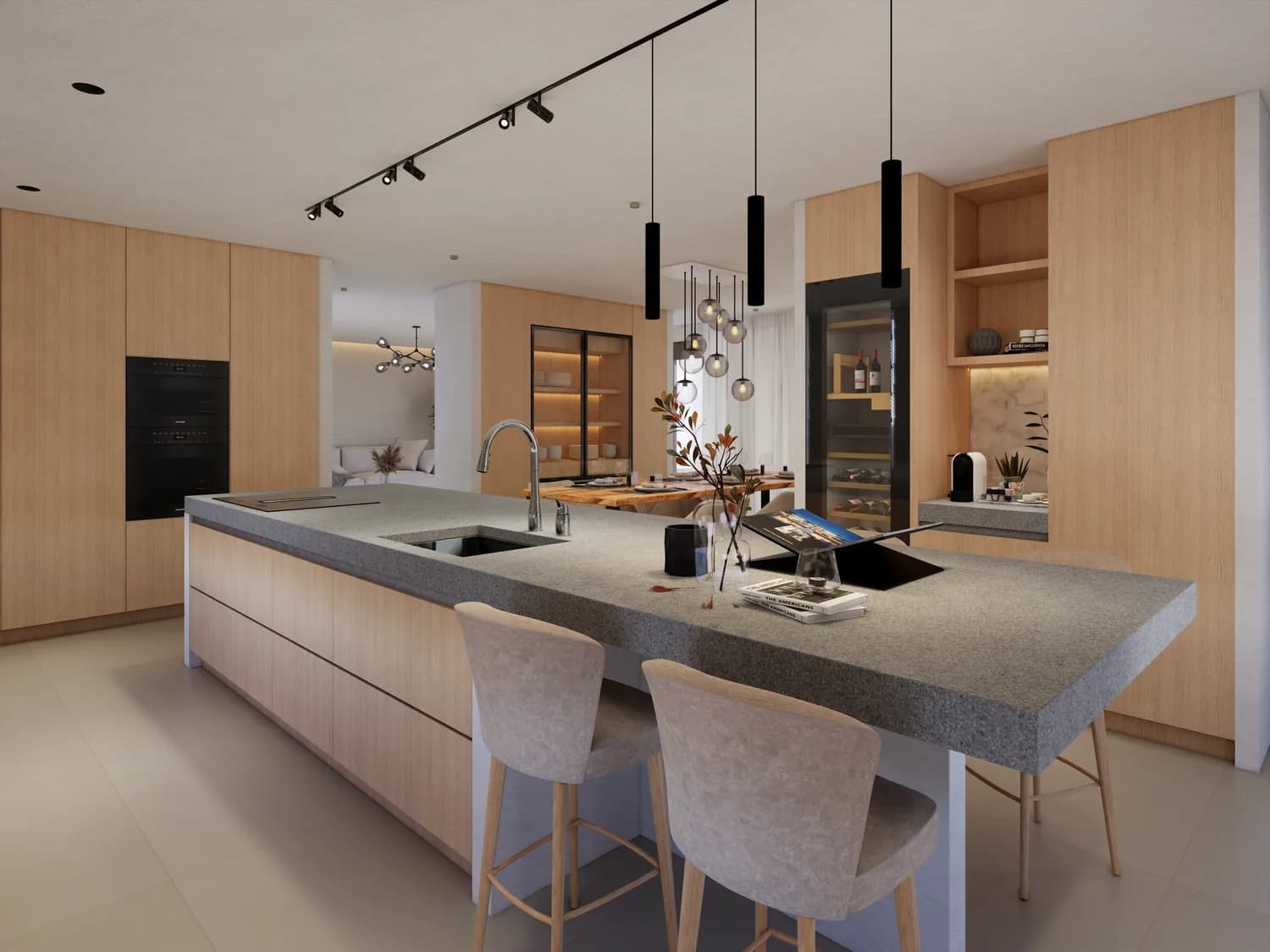 Maatwerk keuken met natuurlijke materialen
